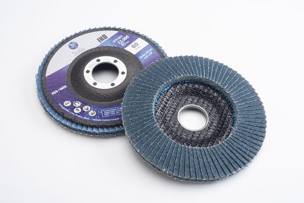 Disco Flap industrial 115 mm - Fibra - Image 2