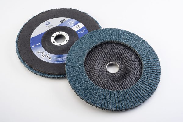 Disco Flap industrial 180 mm - Fibra - Image 2